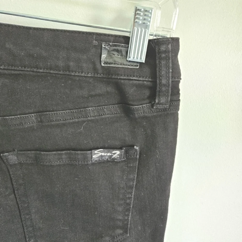 7 For All Mankind black denim